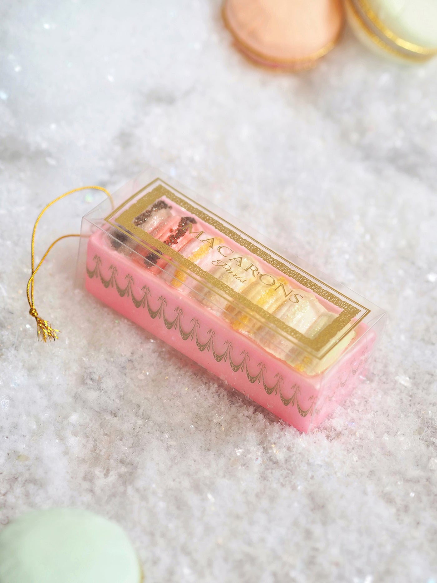 Boxed Macaron Ornament