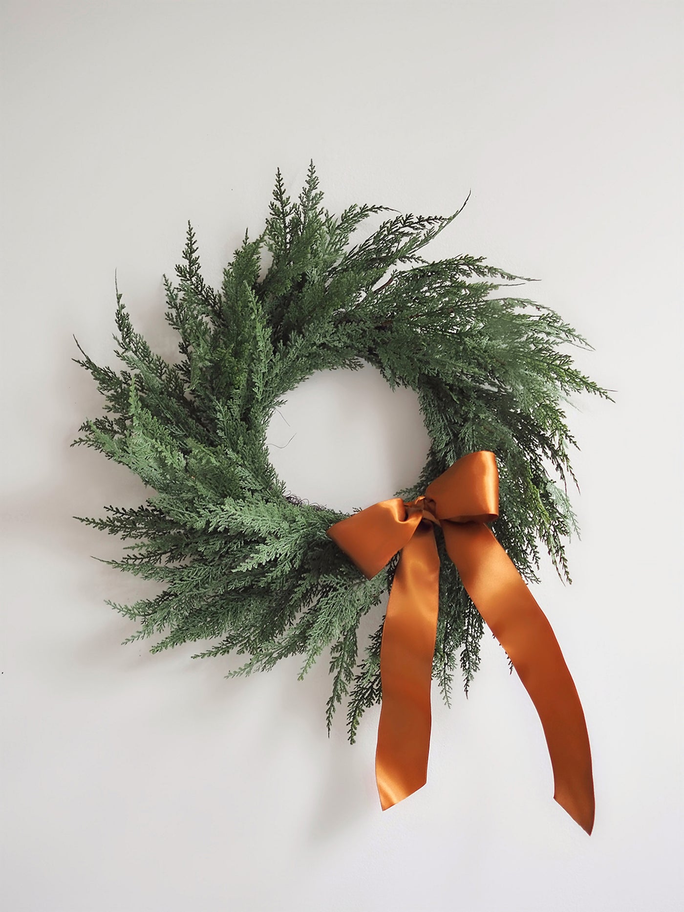 Cypress Wreath 24"