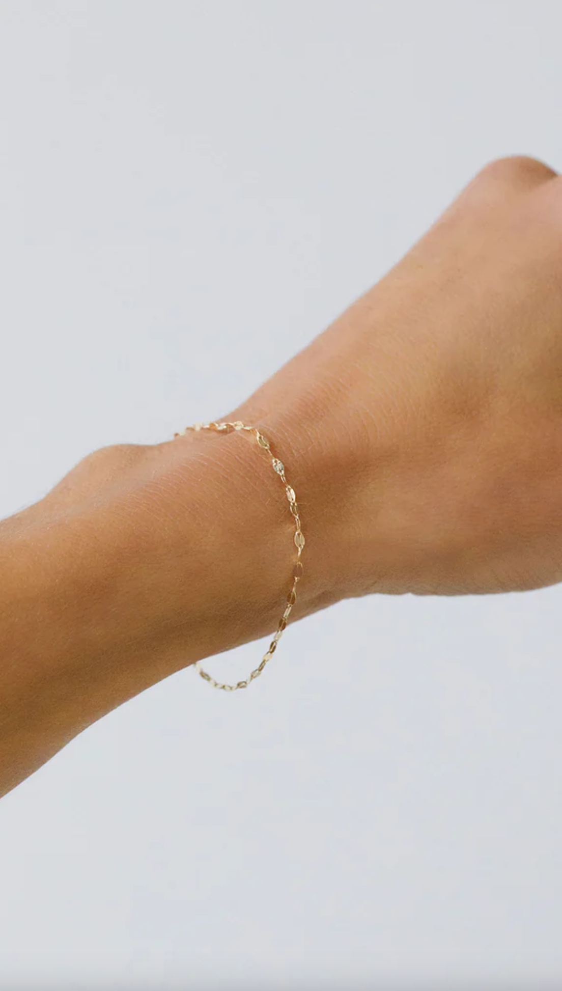 Shimmer Mirror Bracelet | 14K Gold