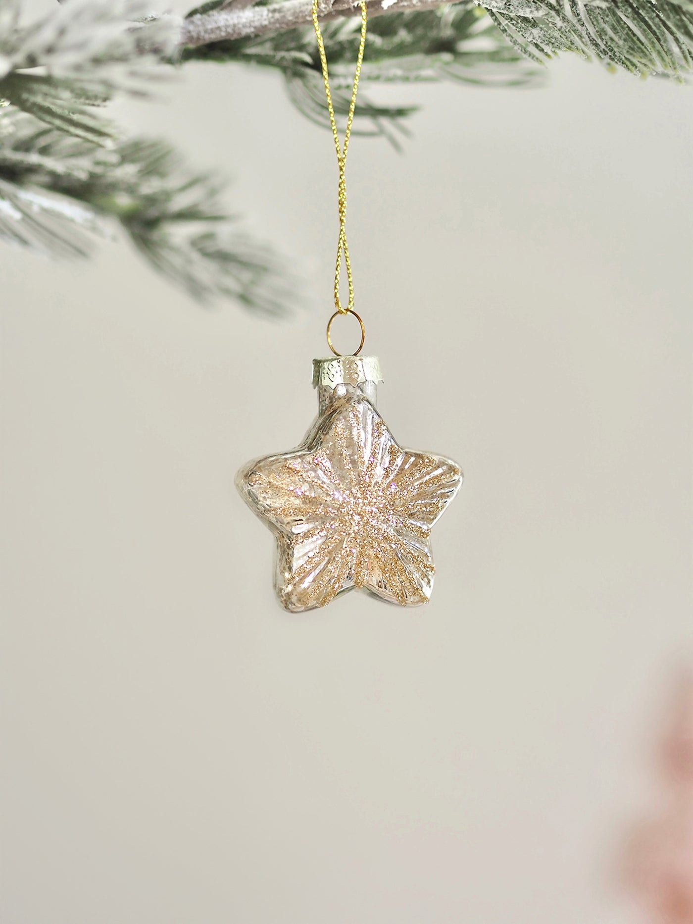 Silver Mini Star Ornament