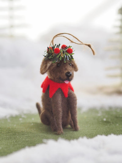 Jester Dog Ornament