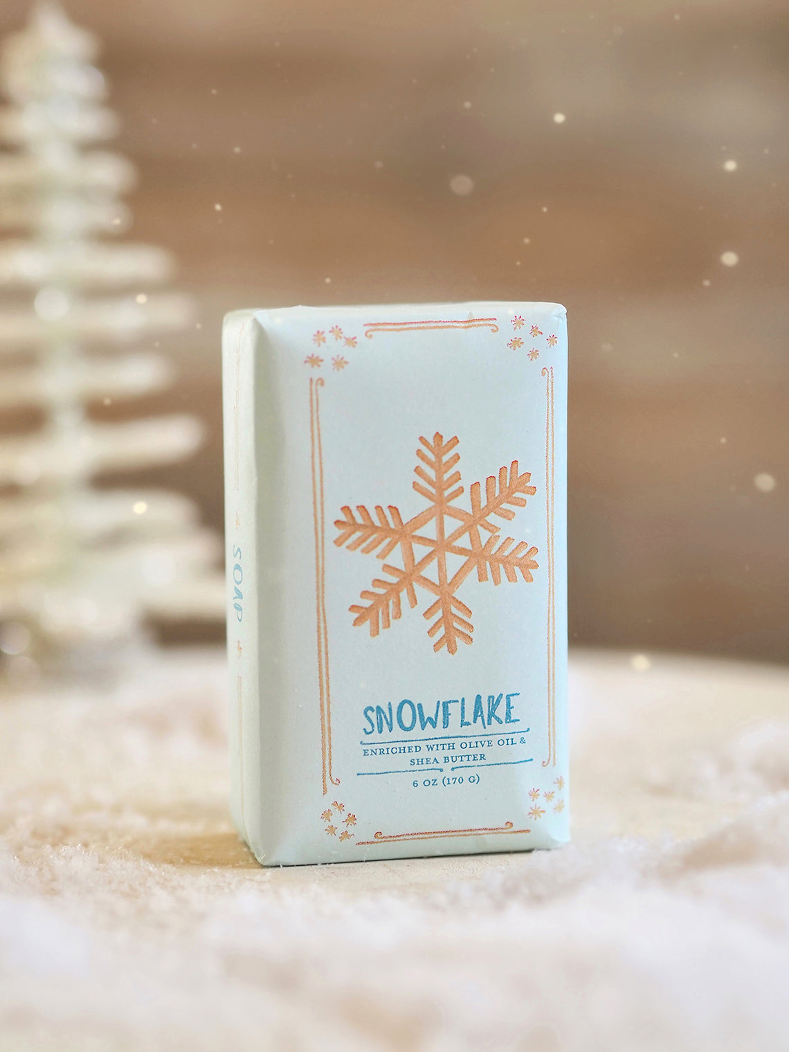 Snowflake Scented Bar Soap