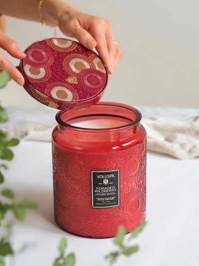 Foraged Wildberry Luxe Jar Candle