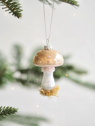 High Grove Cremini Mushroom Ornament