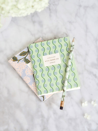 Hydrangea Pocket Notebooks Set of 2