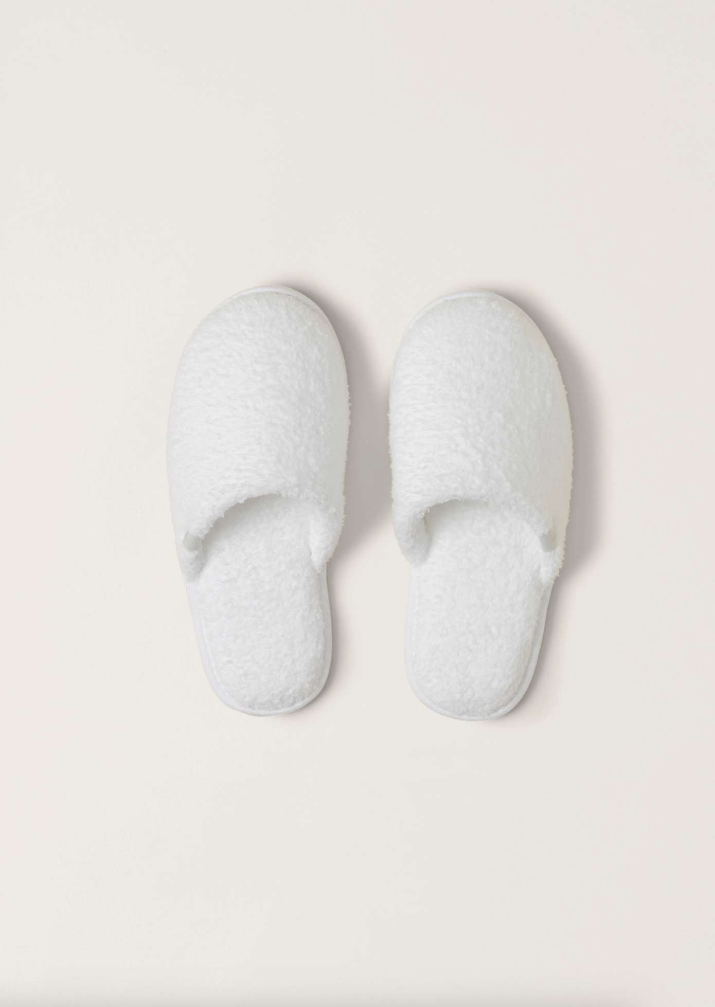 CozyChic® Unisex White Slippers