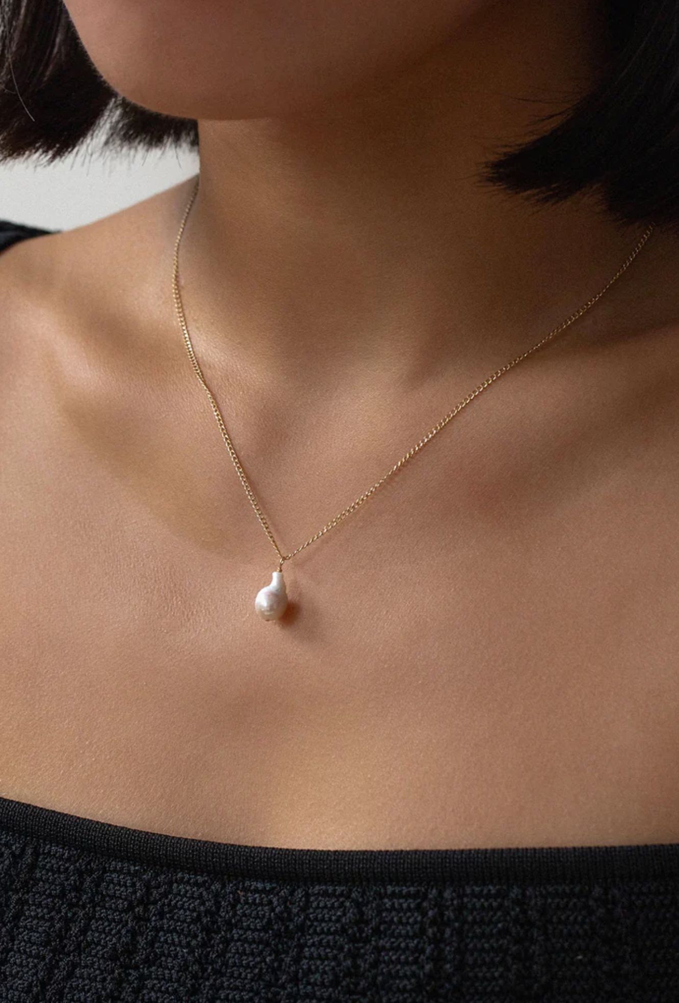 Baby Baroque Pearl Necklace