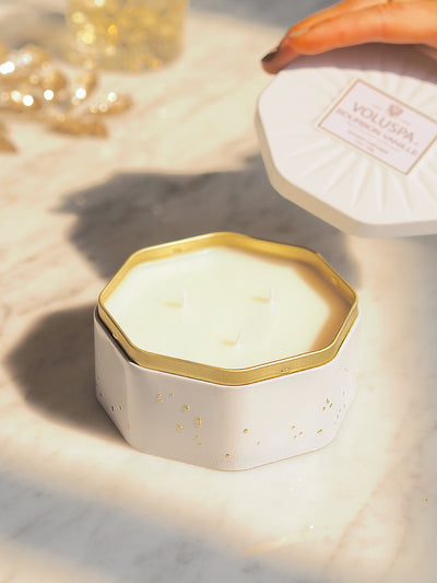 Bourbon Vanille 3 Wick Tin Candle