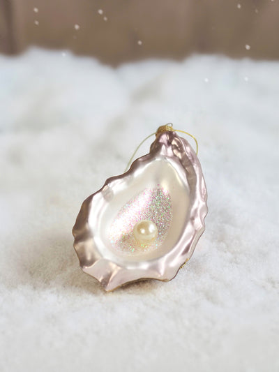 Shimmery Oyster Ornament