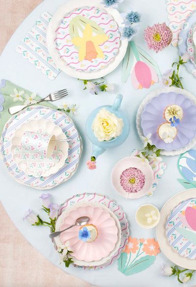 Flower Pattern Napkins