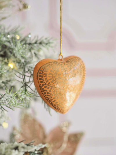 Elegant Heart Ornament