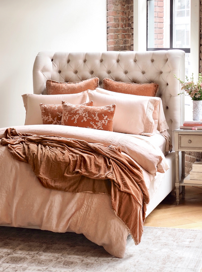 Bria Pearl Novola Lace Bedding