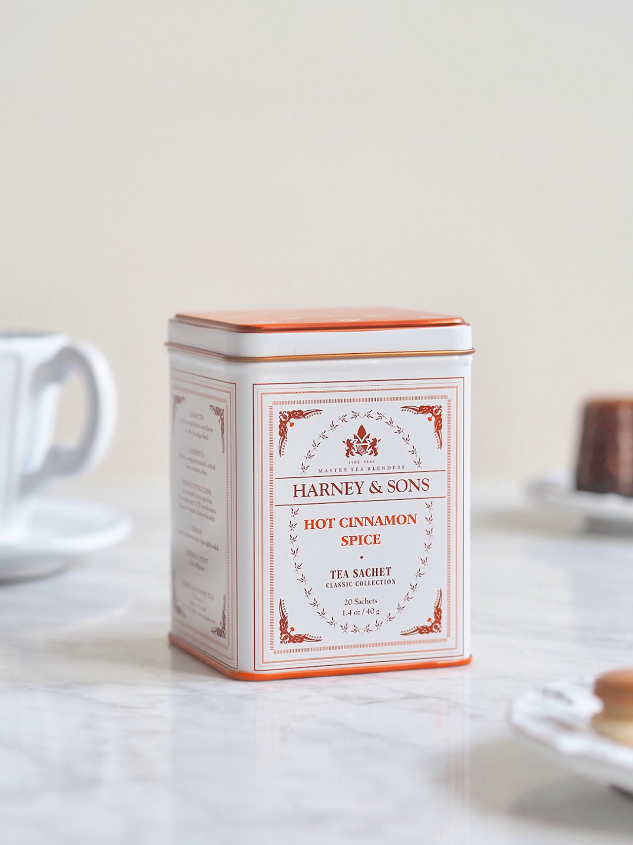 Hot Cinnamon Spice Tea Tin