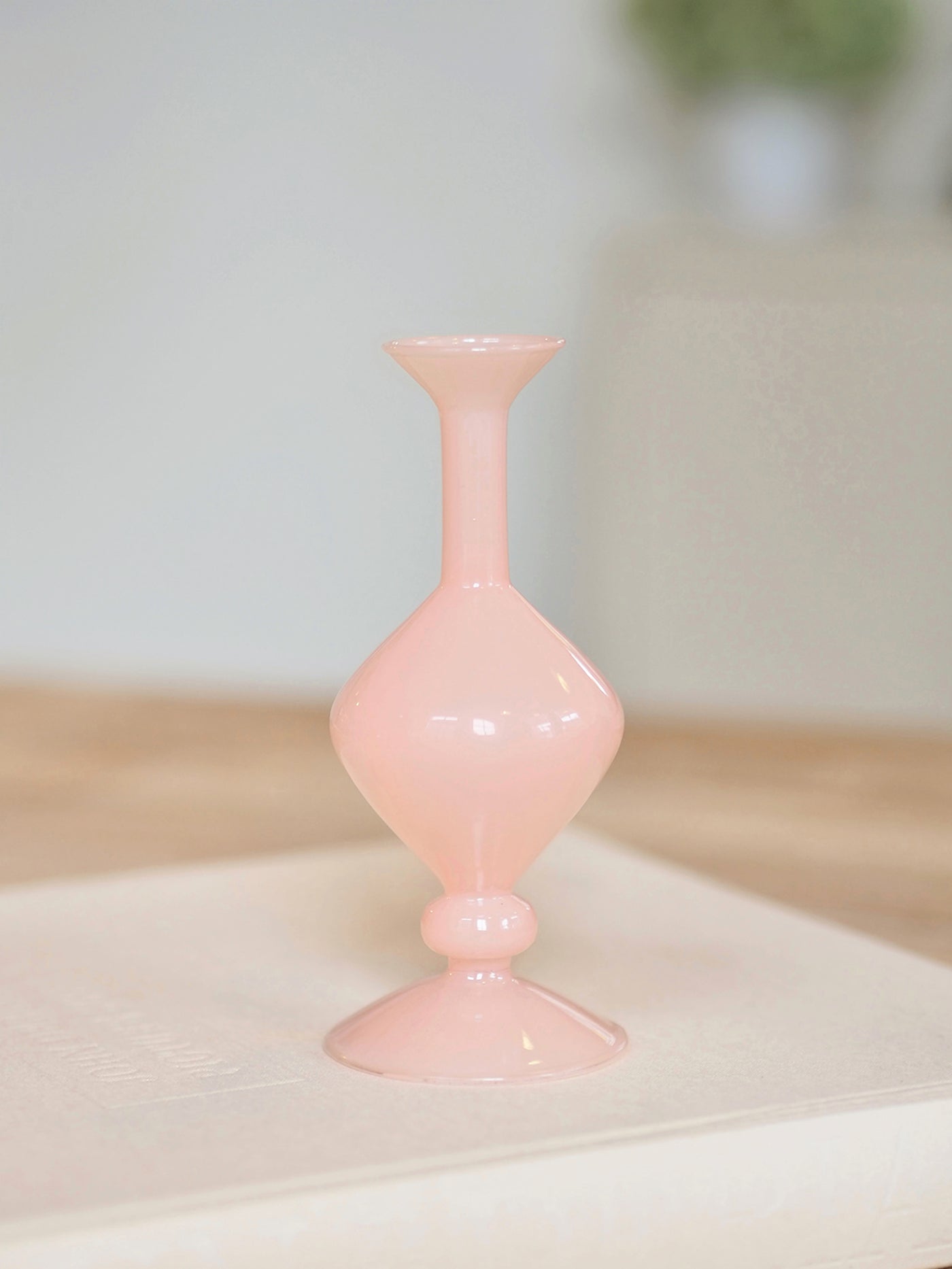 Pink Glass Vase