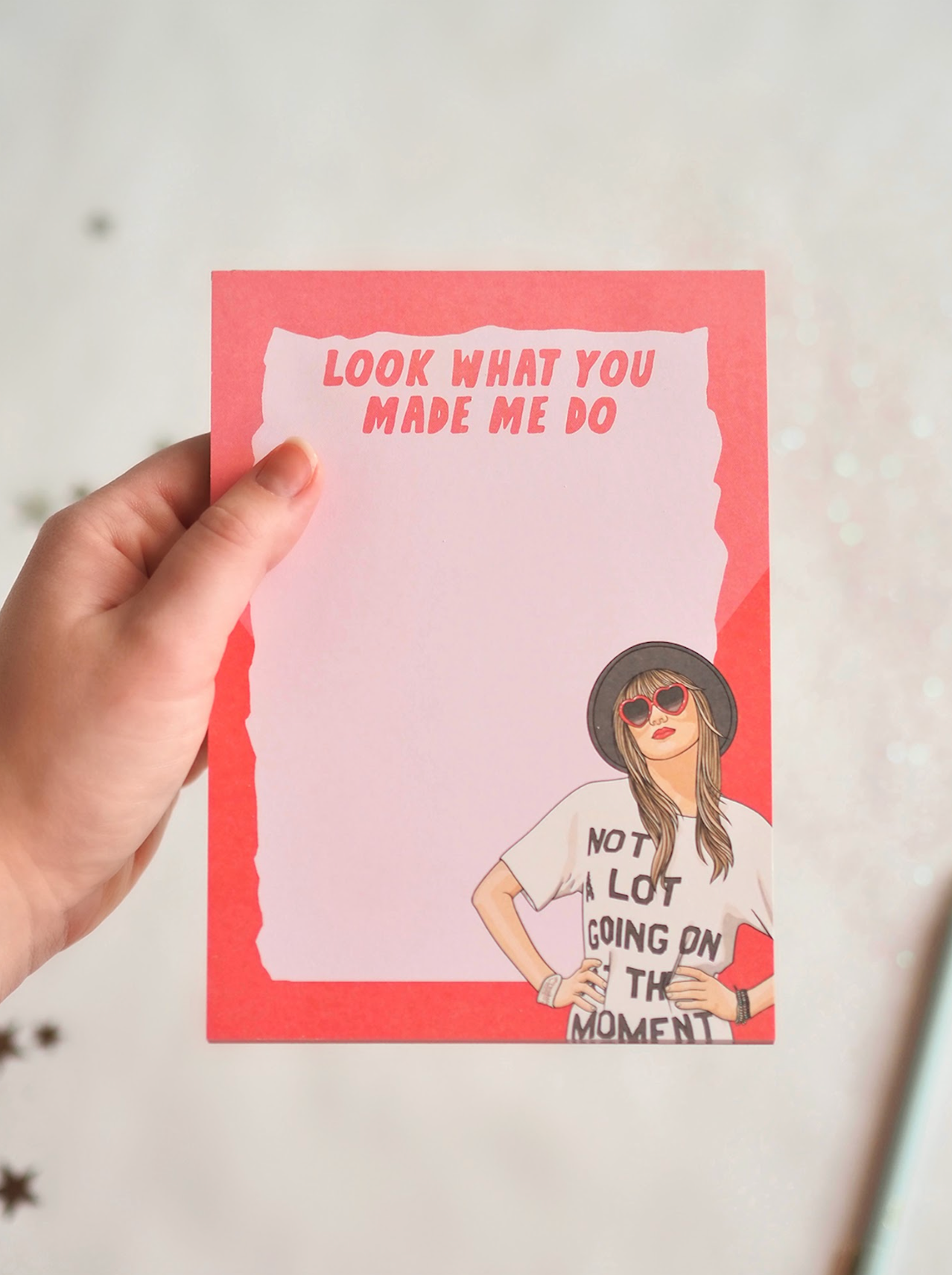 Look What You Made Me Do Taylor Swift Notepad