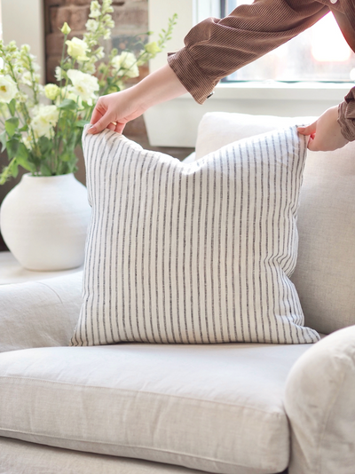 Stripe Linen Pillow | 20x20