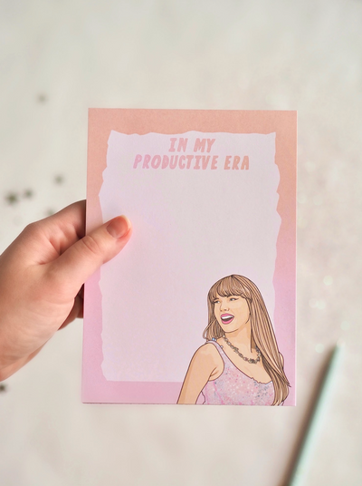 My Productivity Era Taylor Swift Notepad