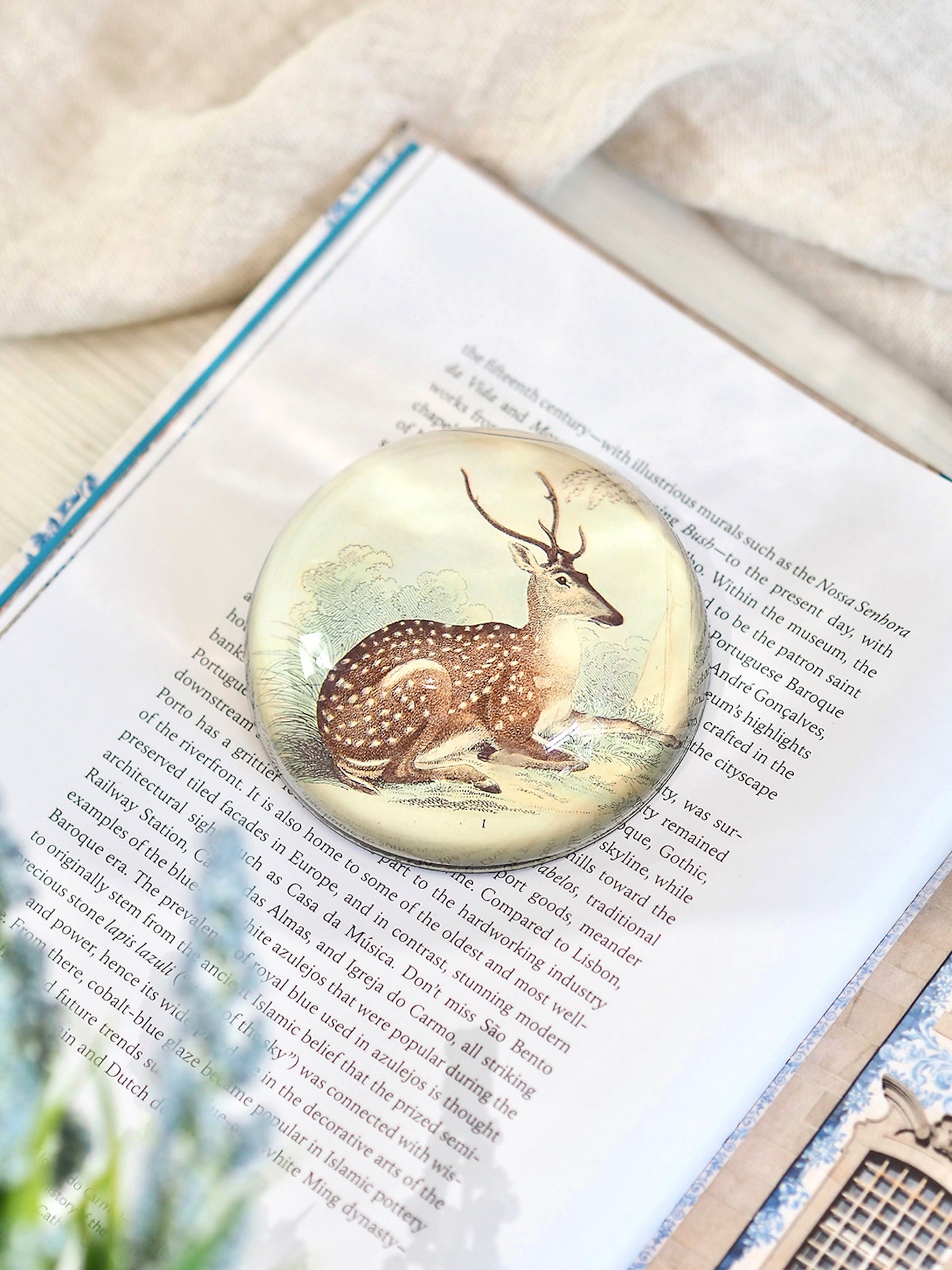 Sitting Deer Paperweight