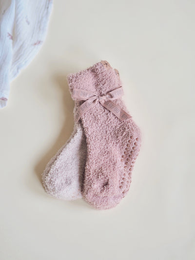 CozyChic® Toddler Sock Set | Stone/Willow