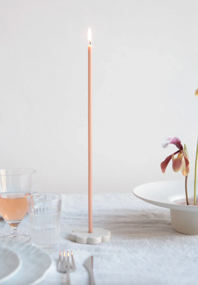 Fleur Long Stem Candle Holder