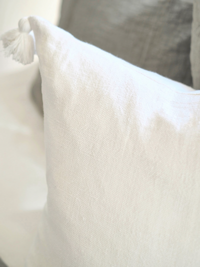 Montauk White Pillow | 20x20