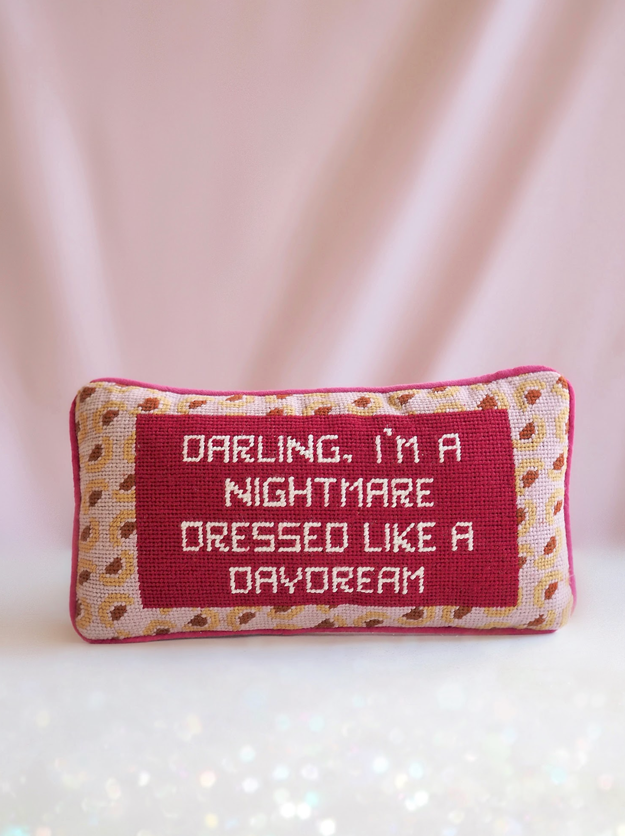 A Daydream Needlepoint Pillow | 8x14