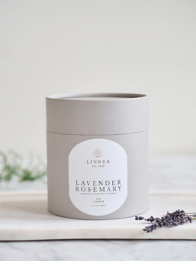 Lavender Rosemary 3 Wick Candle