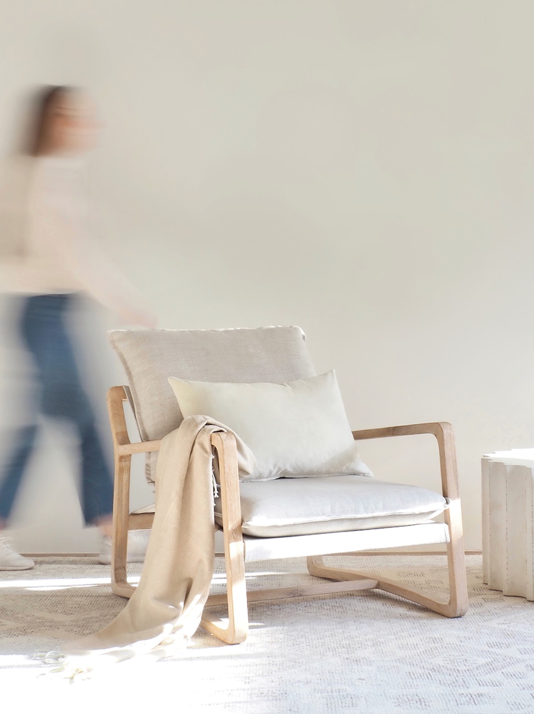 Anderson Occasional Chair | Light Sand