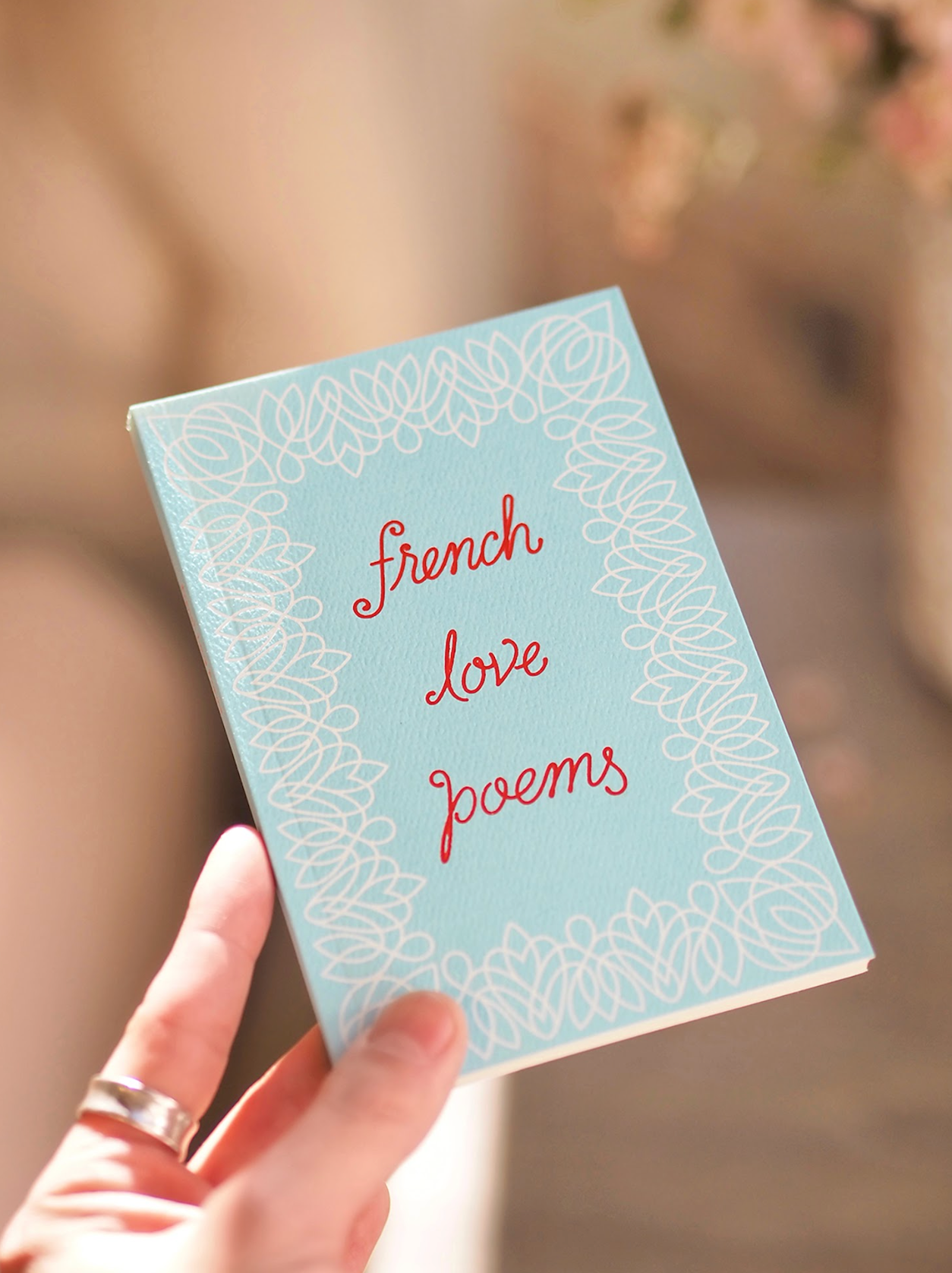 French Love Poems Book