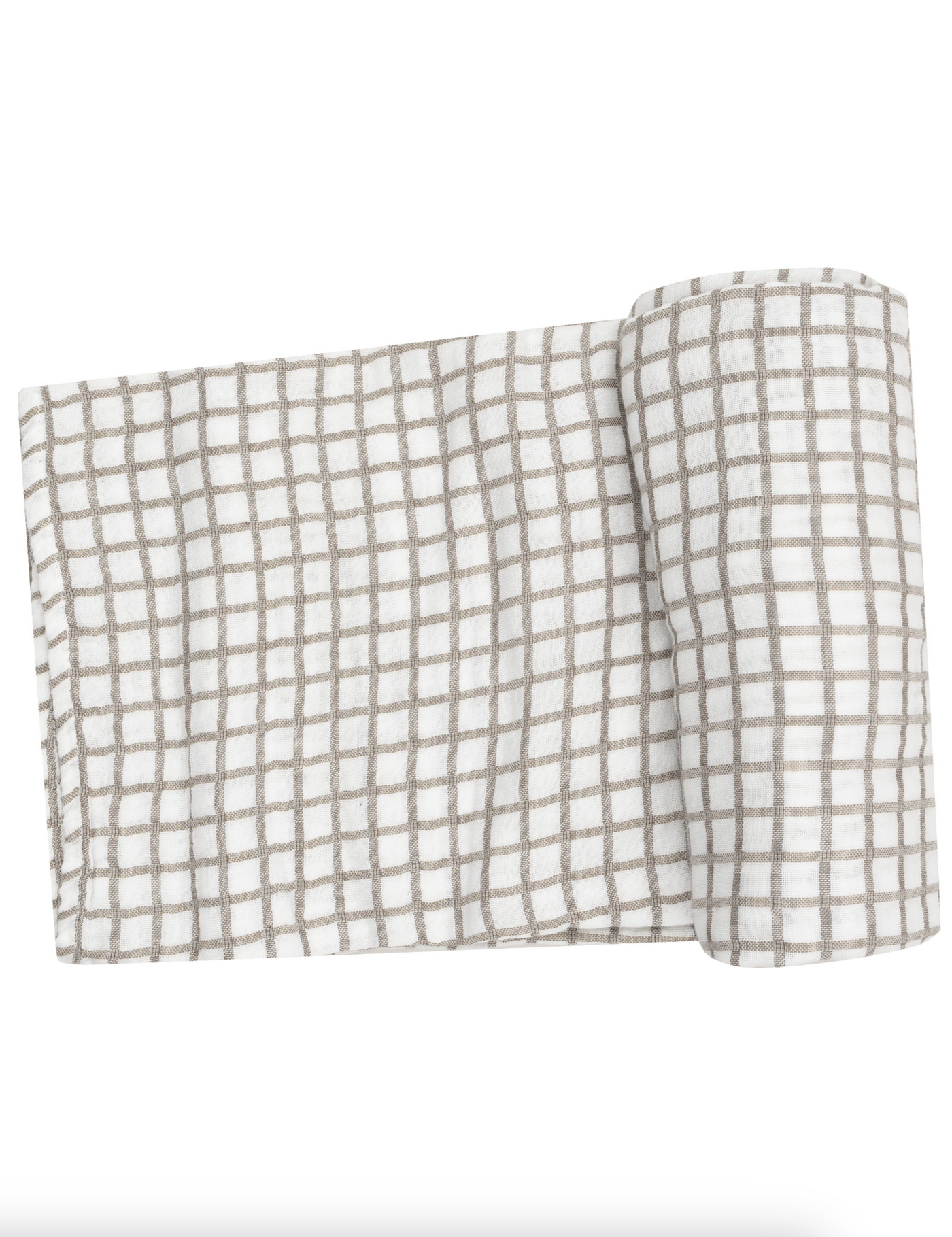 Cozy Plaid Swaddle Blanket