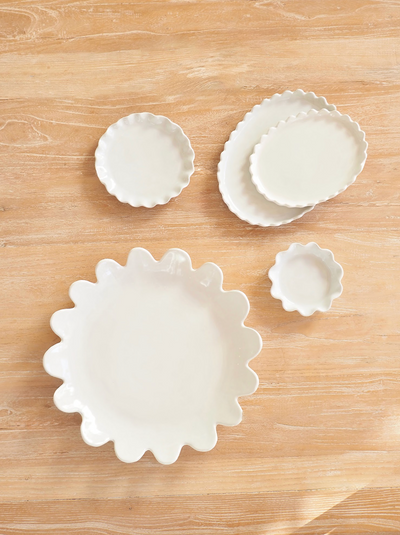 Calypso Scalloped Mini Plate