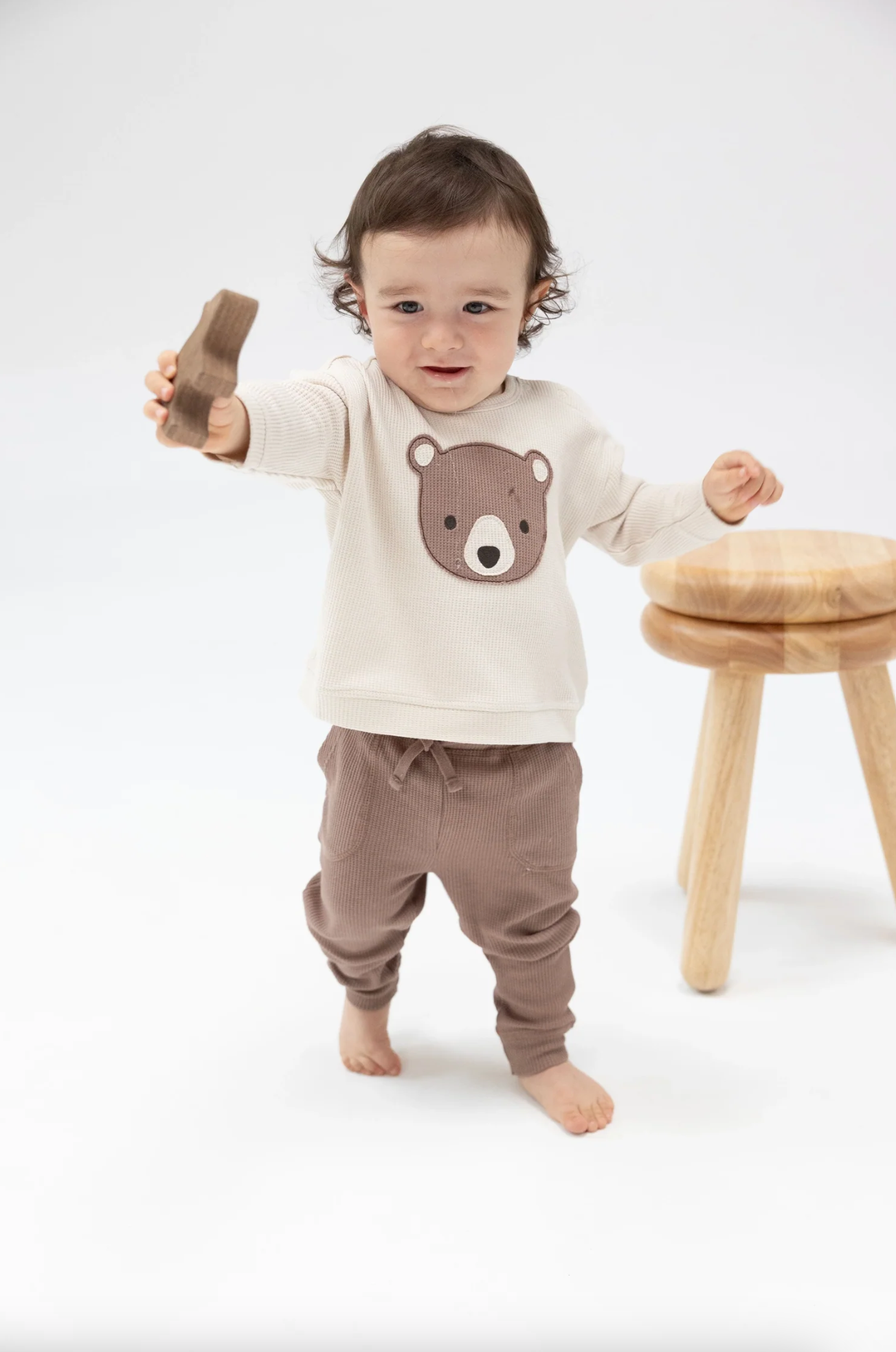 Baby Bear Sweatshirt & Jogger Set