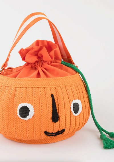 Trick Or Treat Pumpkin Basket Bag