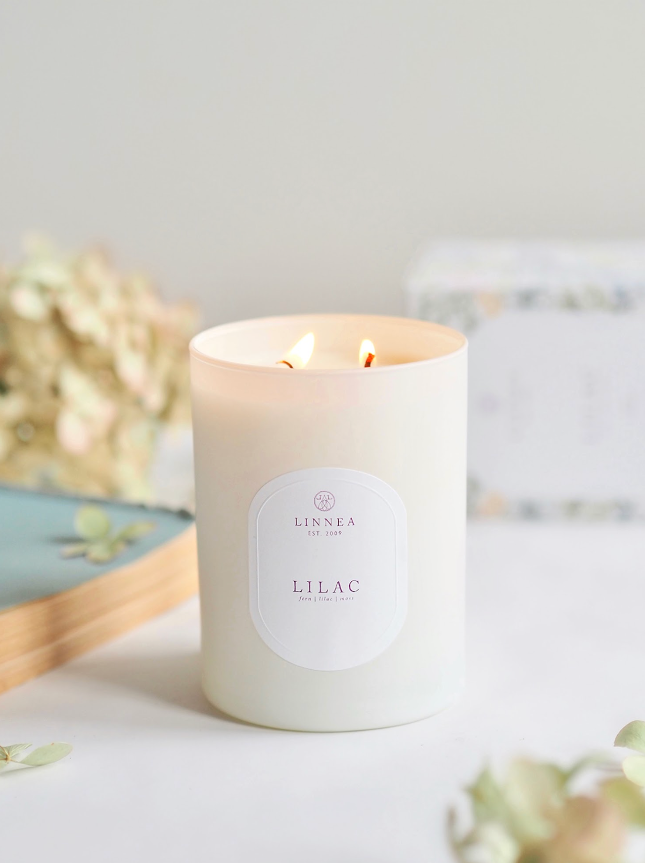 Lilac 2 Wick Candle