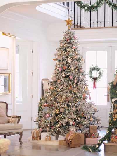 Antique Gold Star Tree Topper