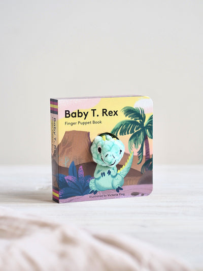 Baby T-Rex Finger Puppet Book