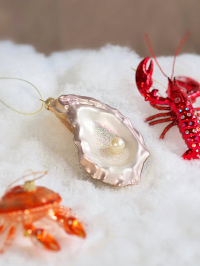 Shimmery Oyster Ornament