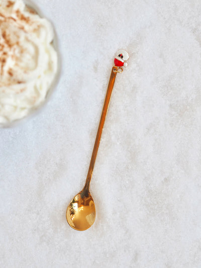 Santa Festive Spoon w/ Charm