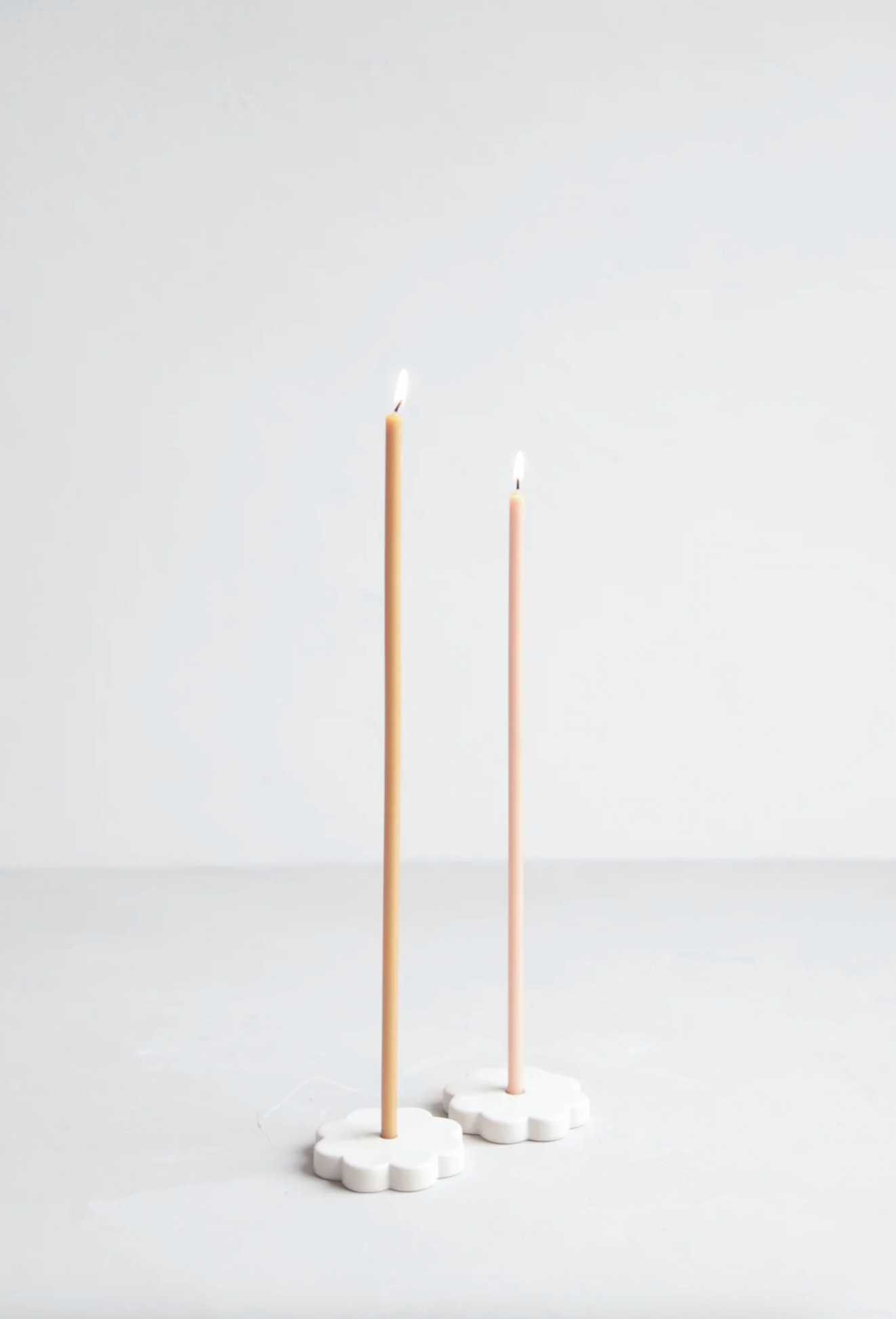 Fleur Long Stem Candle Holder