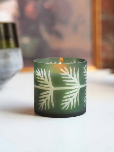 Sugar Pine, Pine Glass Candle