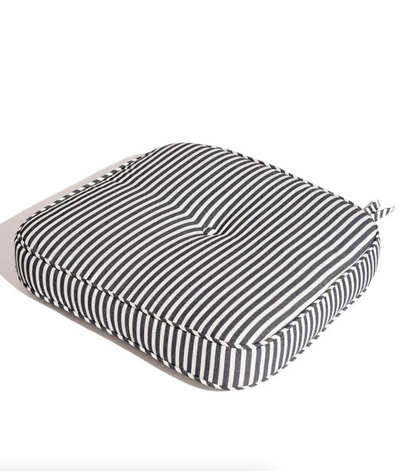 Al Fresco Chair Cushion | Lauren's Stripe Navy