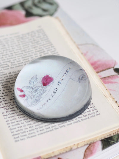 Beauty & Innocence Dome Paperweight