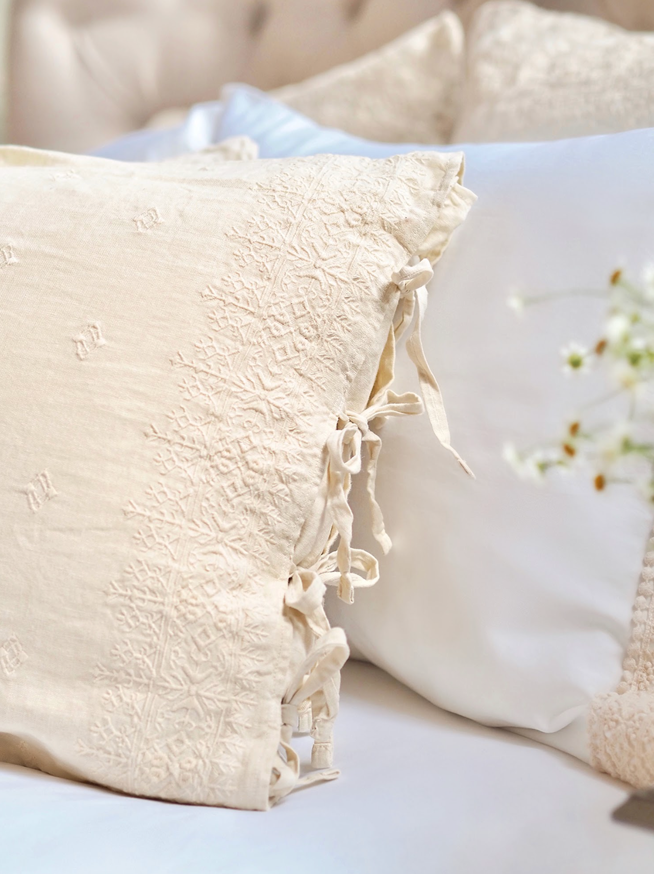 Ines Parchment Bedding