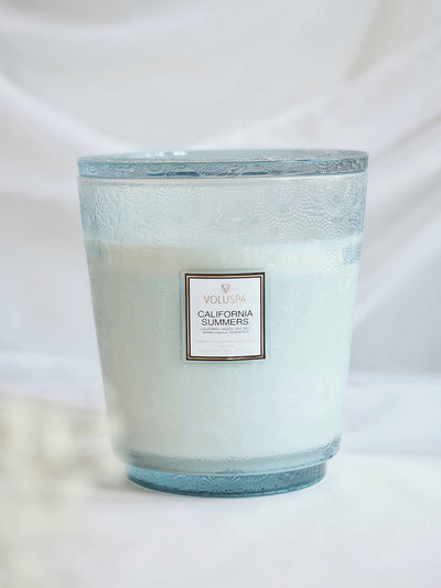 California Summers 5 Wick Hearth Candle