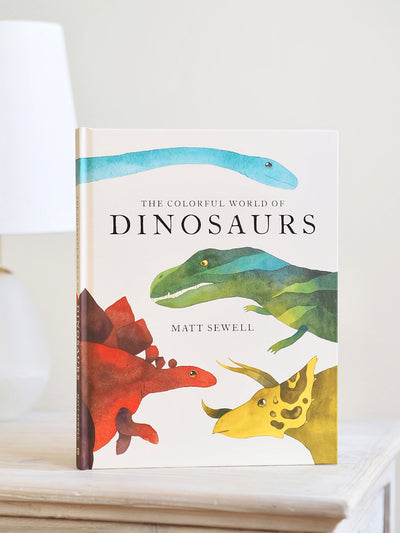 The Colorful World of Dinosaurs Book