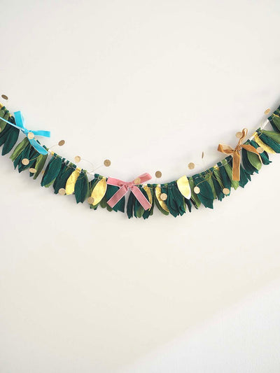 Paper Festive Foliage Garland