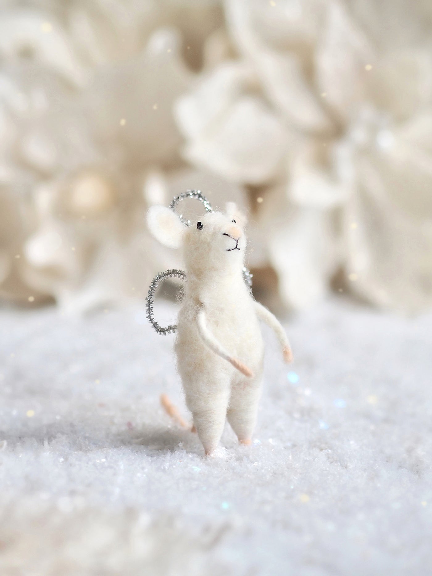 Angel Mouse Ornament