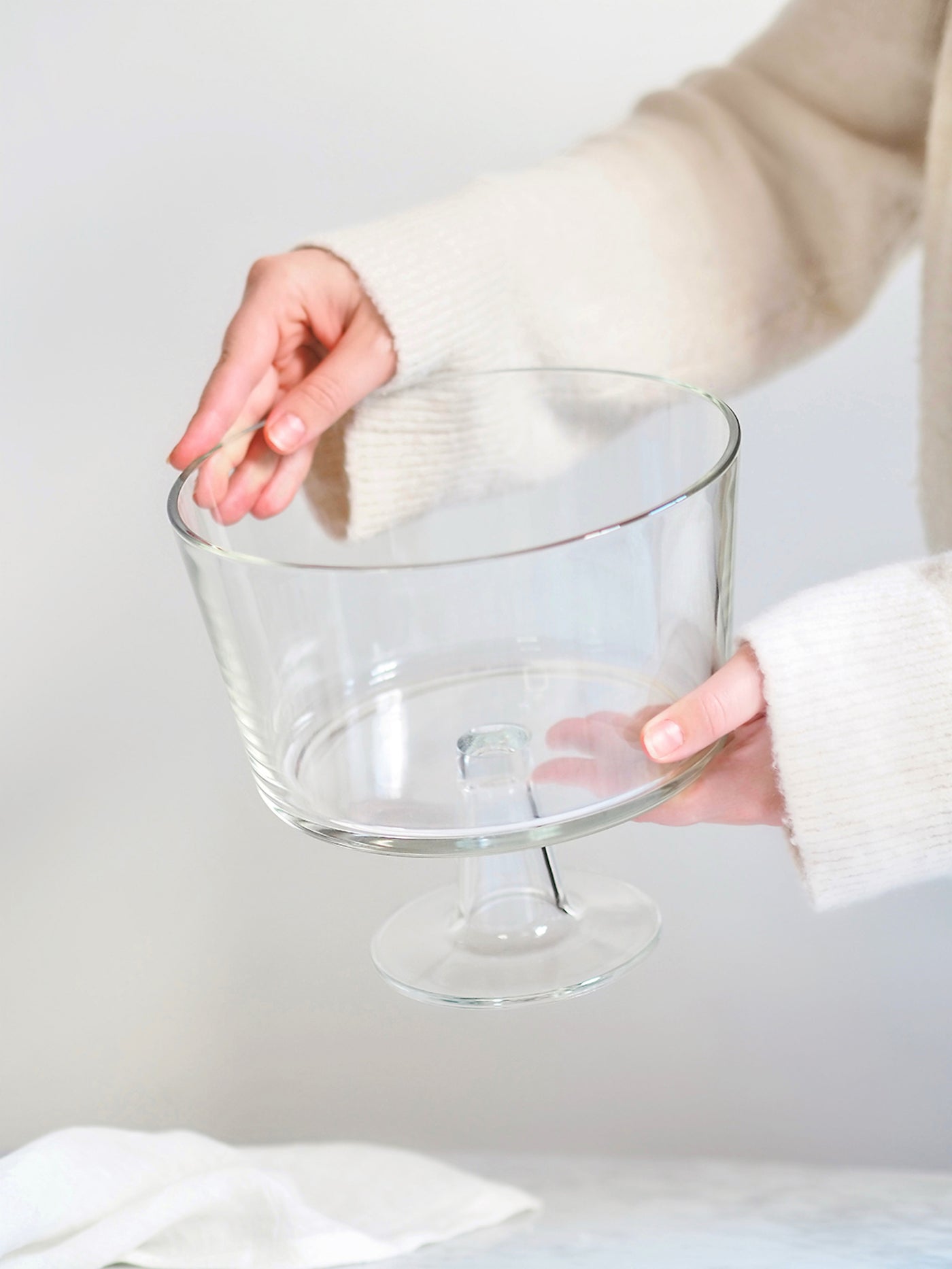 Pixie Footed Trifle Bowl