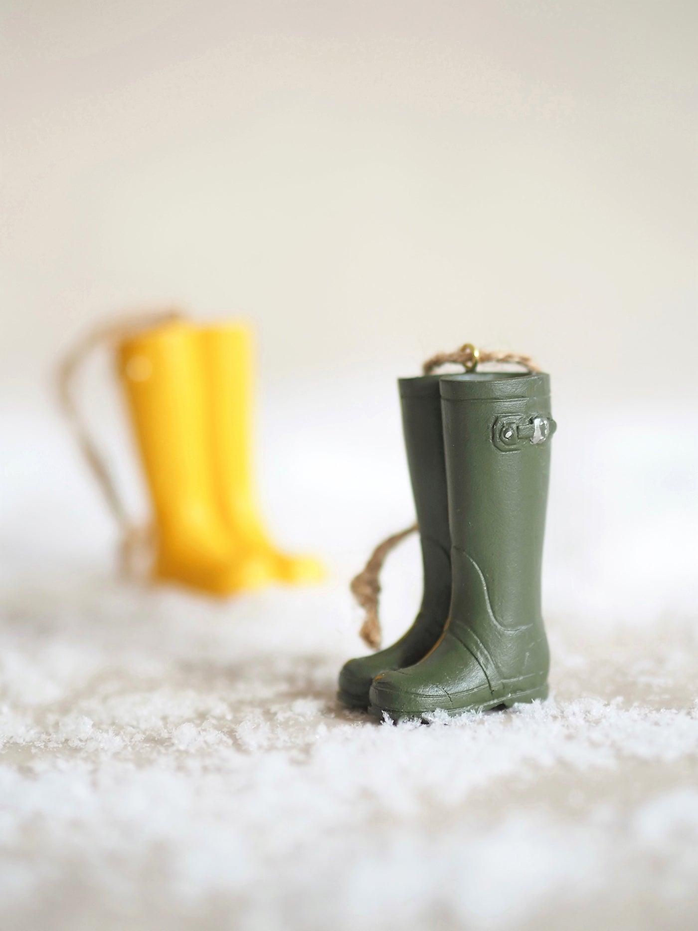 Green Garden Boots Ornament