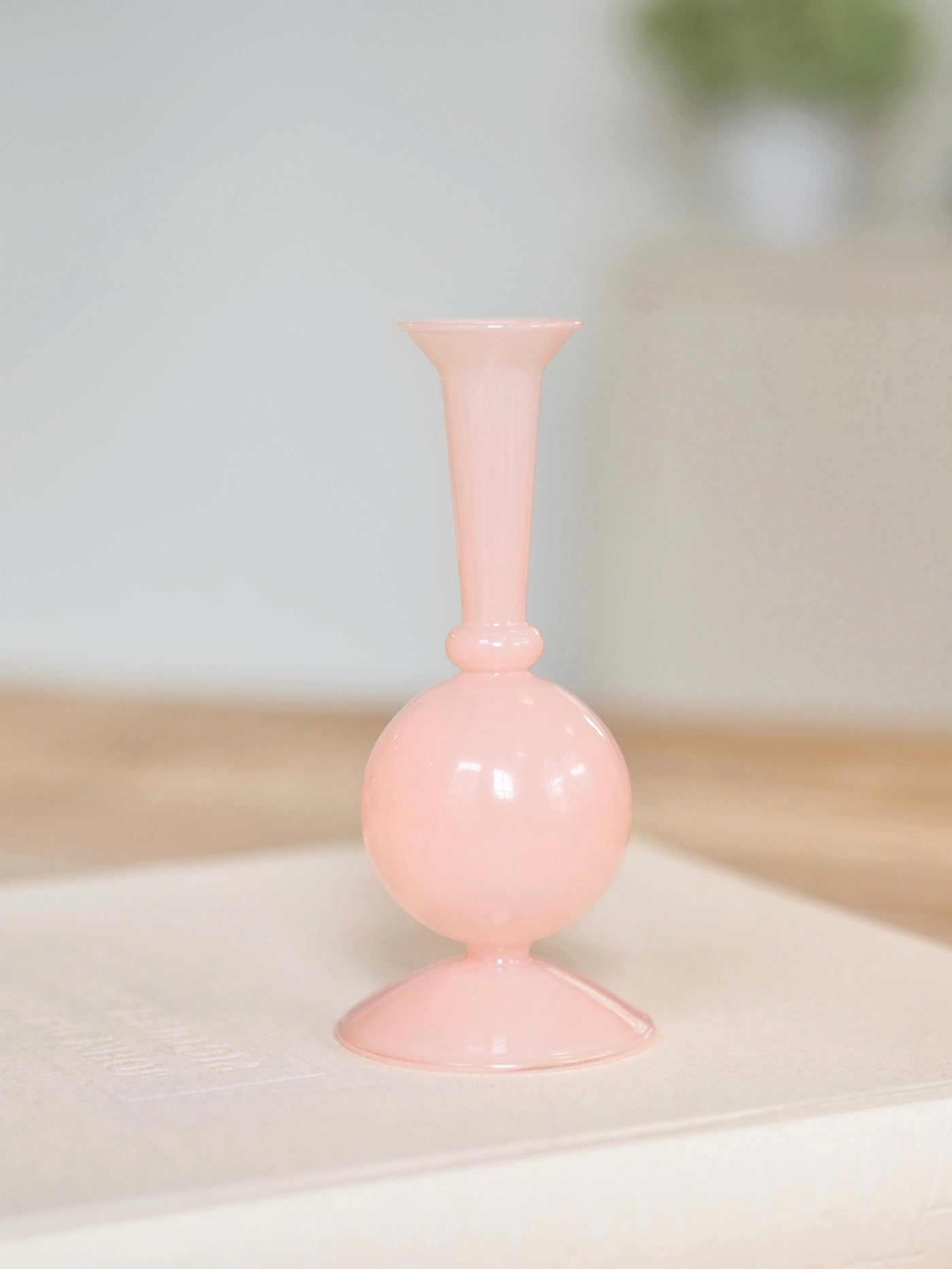 Pink Glass Vase